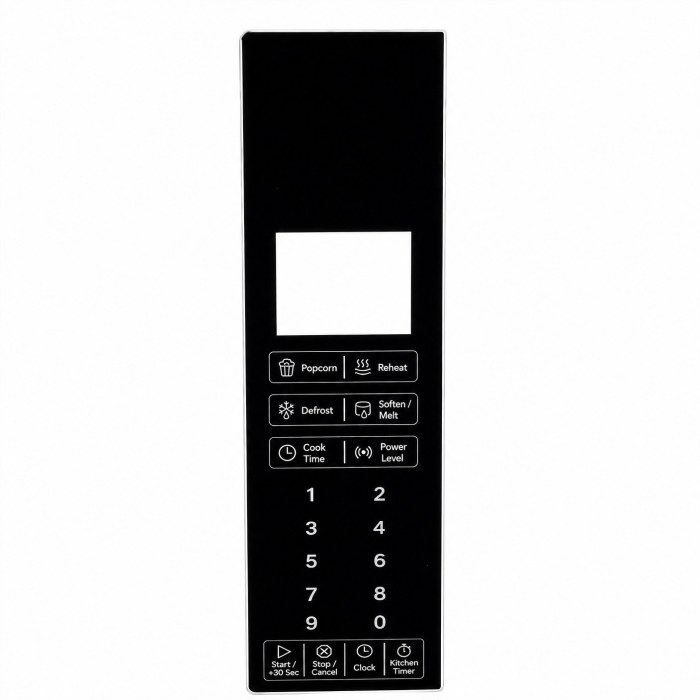 PET Waterproof Durable Membrane Switch For Microwave Oven