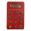 Custom OTP Security Token Keypad Overlay with LCD Window - OEM/ODM Authentication Device Graphic Overlay Manufacturer