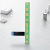 OEM Custom Multilayer FPC Flexible Printed Circuit Board with Gold Contact Pads Manufacturer