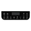 Custom Printer Control Panel Membrane Switch | Matte PET Overlay with Display Window | OEM/ODM