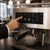 Custom Coffee Machine Control Panel Overlay | Glass Graphic Overlay Without a Window | OEM/ODM Manufacturer
