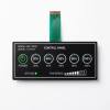 Custom Non-Tactile Membrane Switch Keypad with LED Indicators and Flexible Circuit Tail | OEM/ODM Manufacturer
