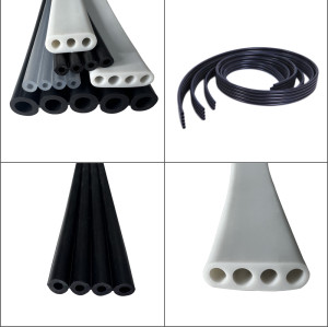 Customizable Multi - Hole Rubber Tubes Tailored for Massage Chair Vent Requirements
