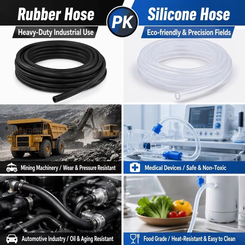 Rubber Tubing vs. Plastic Tubing: Which Is More Effective for Your Application?