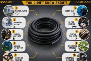 Top 10 Applications of Rubber Tubing You Didn’t Know About!