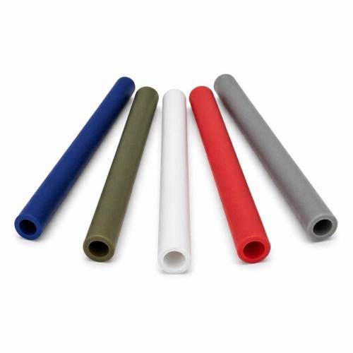 Flexible Electrical  Heat Shrink Tubing Silicone Rubber Tube Black Gray Red Shrinkage Sleeve