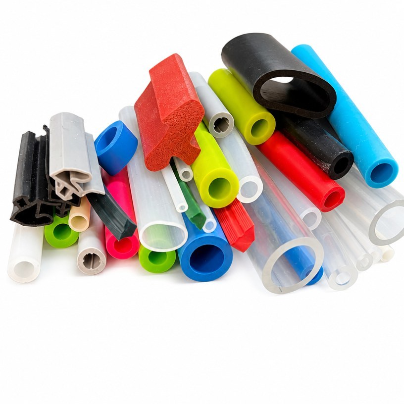 Custom silicone tube samples