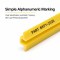 Yellow EPDM Rubber Sealing Strip - Custom Extruded Rubber Profile OEM/ODM