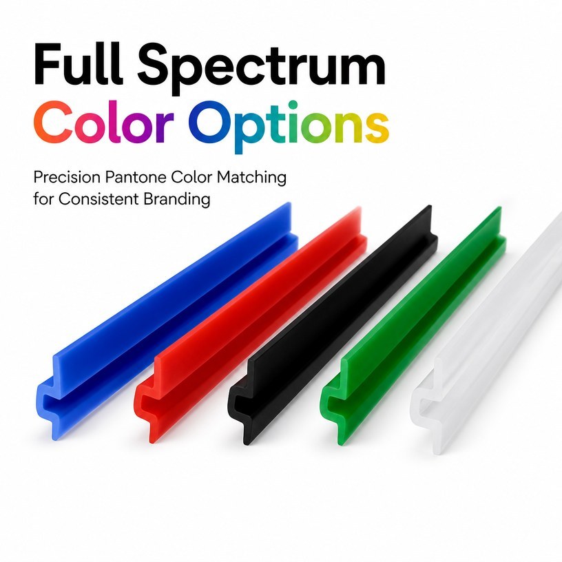 Yellow Rubber Sealing Strip - RESRUB Custom Extrusion