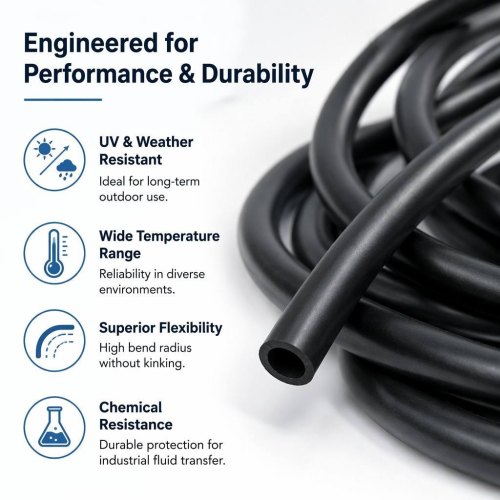 EPDM Rubber Hose - High Performance Kink Resistant Tubing OEM/ODM