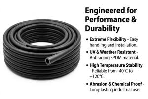 How to Choose EPDM Rubber Hose (Size/Wall/Reinforcement)