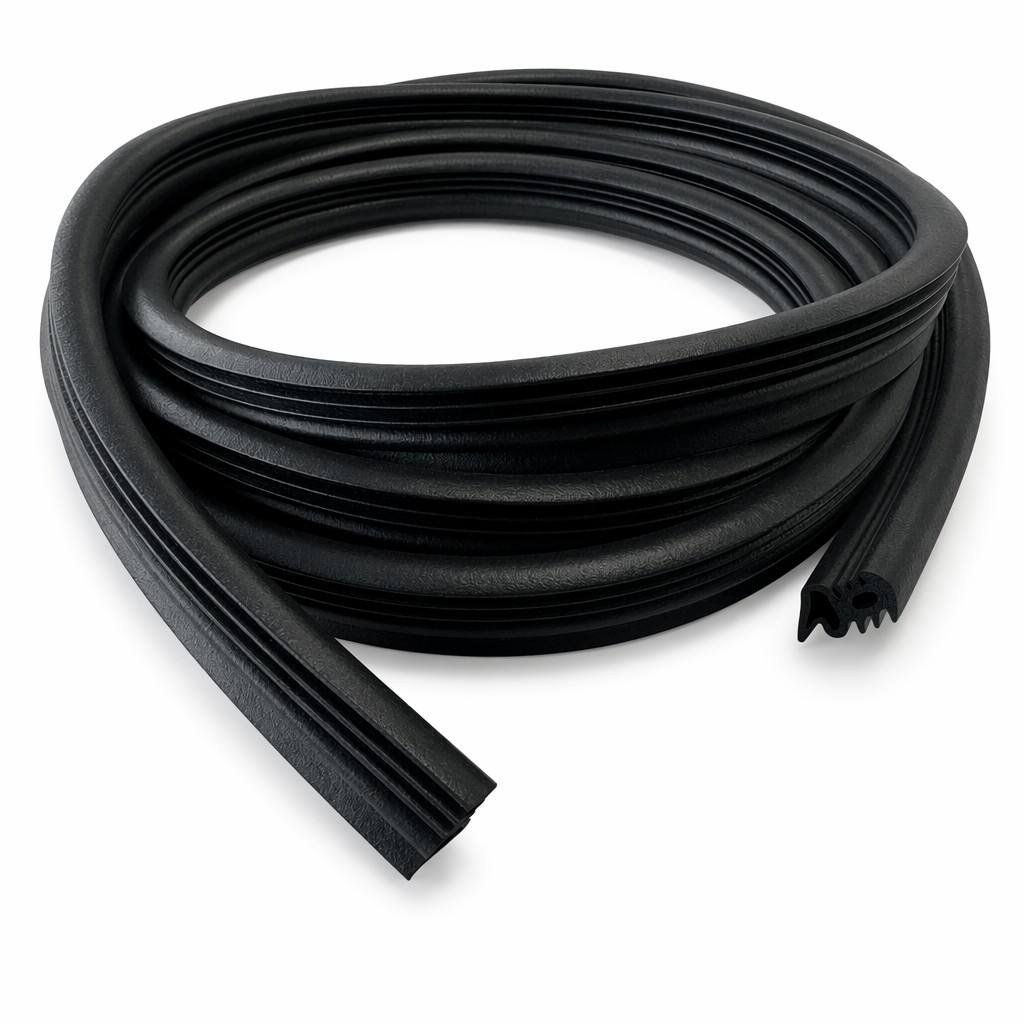Rubber strip types in EPDM, NBR and silicone