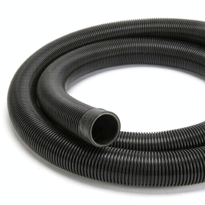 EPDM Dishwasher Drain Hose - Corrugated Hot Water Resistant Rubber Tube OEM/ODM