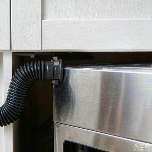 EPDM Dishwasher Drain Hose - Corrugated Hot Water Resistant Rubber Tube OEM/ODM