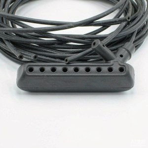 EPDM Windshield Wiper Spray Pipe - Matte Black Automotive Washer Hose OEM/ODM