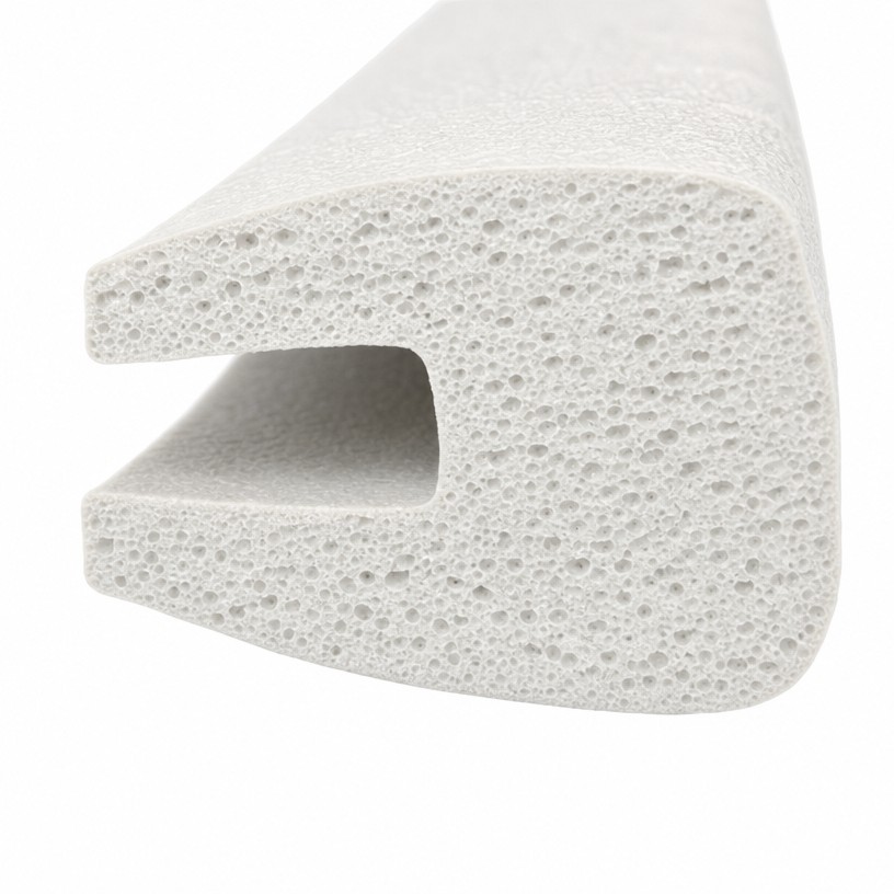 White EPDM Foam Rubber Sealing Strip product image 2