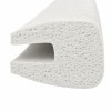 White EPDM Foam Rubber Sealing Strip - Custom Hollow Profile OEM/ODM