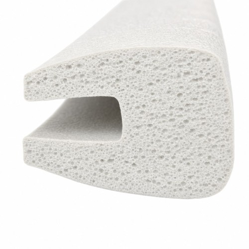 White EPDM Foam Rubber Sealing Strip - Custom Hollow Profile OEM/ODM