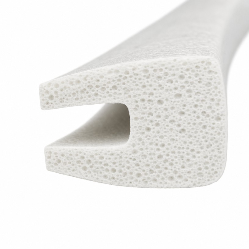 White EPDM Foam Rubber Sealing Strip product image 7
