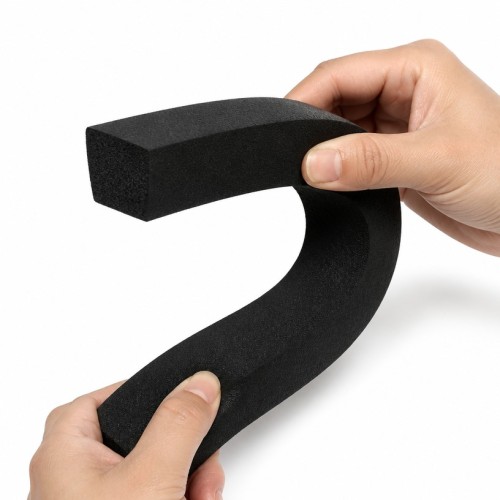 Custom EPDM Sponge Rubber Extrusion Profile - Weatherproof Foam Seal OEM/ODM