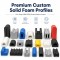 Solid Foam Rubber Profile Strip - High Recovery Vibration Dampening OEM/ODM