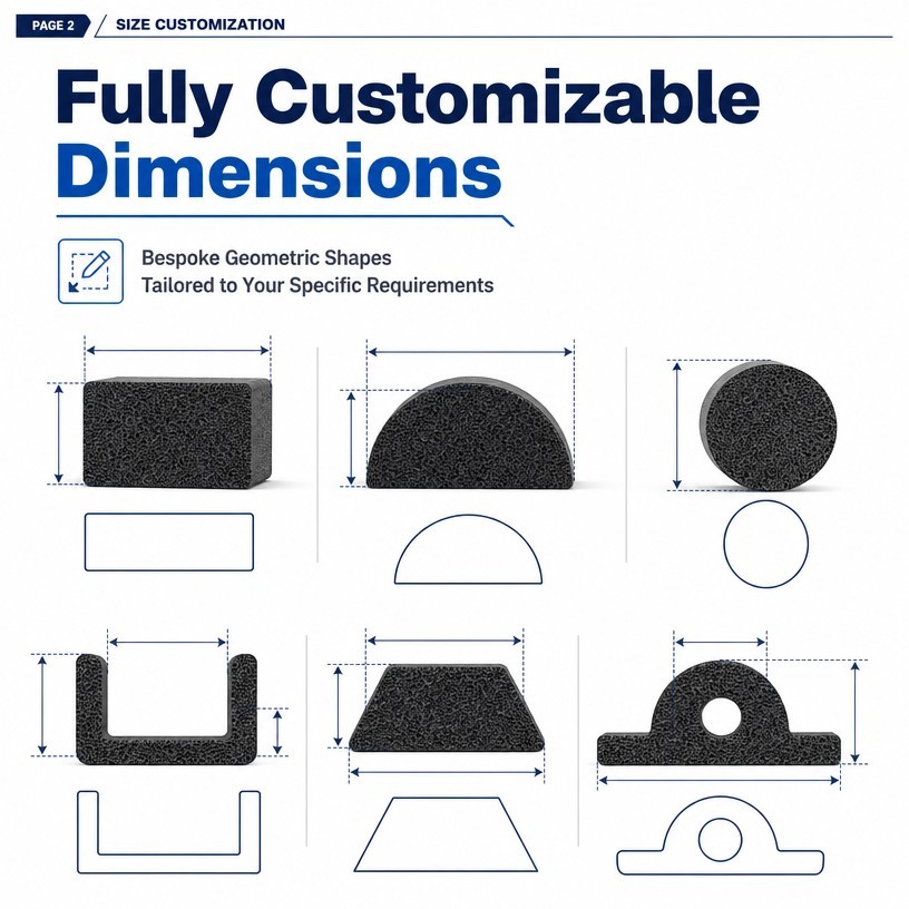 Solid Foam Rubber Profile Strip product image 6