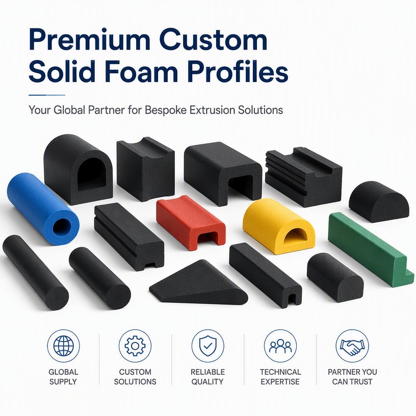 Industrial EPDM Foam Sealing and Insulation Strip product image 1