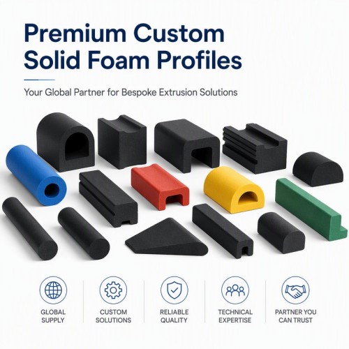 Industrial EPDM Foam Sealing Strip - HVAC Automotive Insulation Profile OEM/ODM