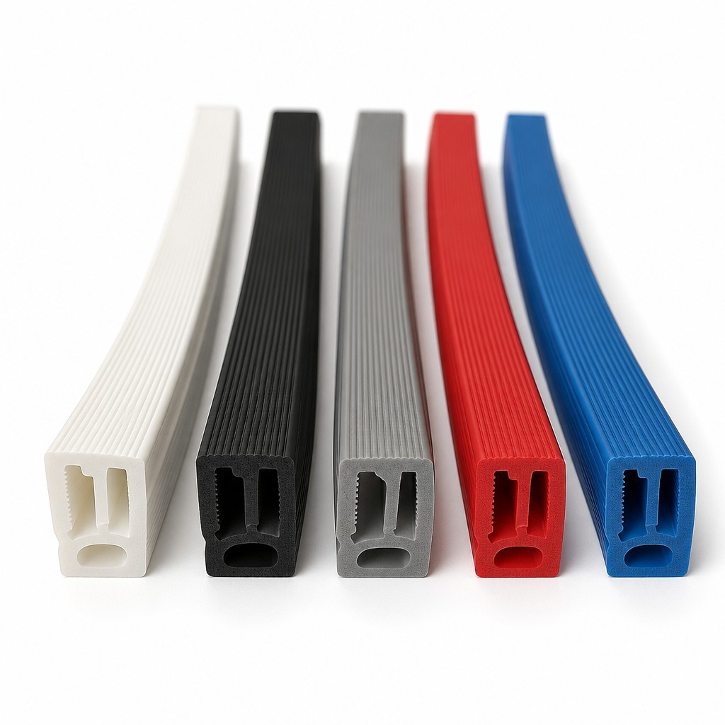 Colored Silicone Foam Cord and Sealing Strip product image 1