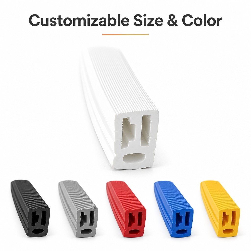 Colored Silicone Foam Cord and Sealing Strip product image 6