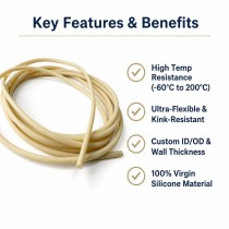 Small Diameter Food Grade Silicone Tubing - Flexible Peristaltic Pump Hose OEM/ODM