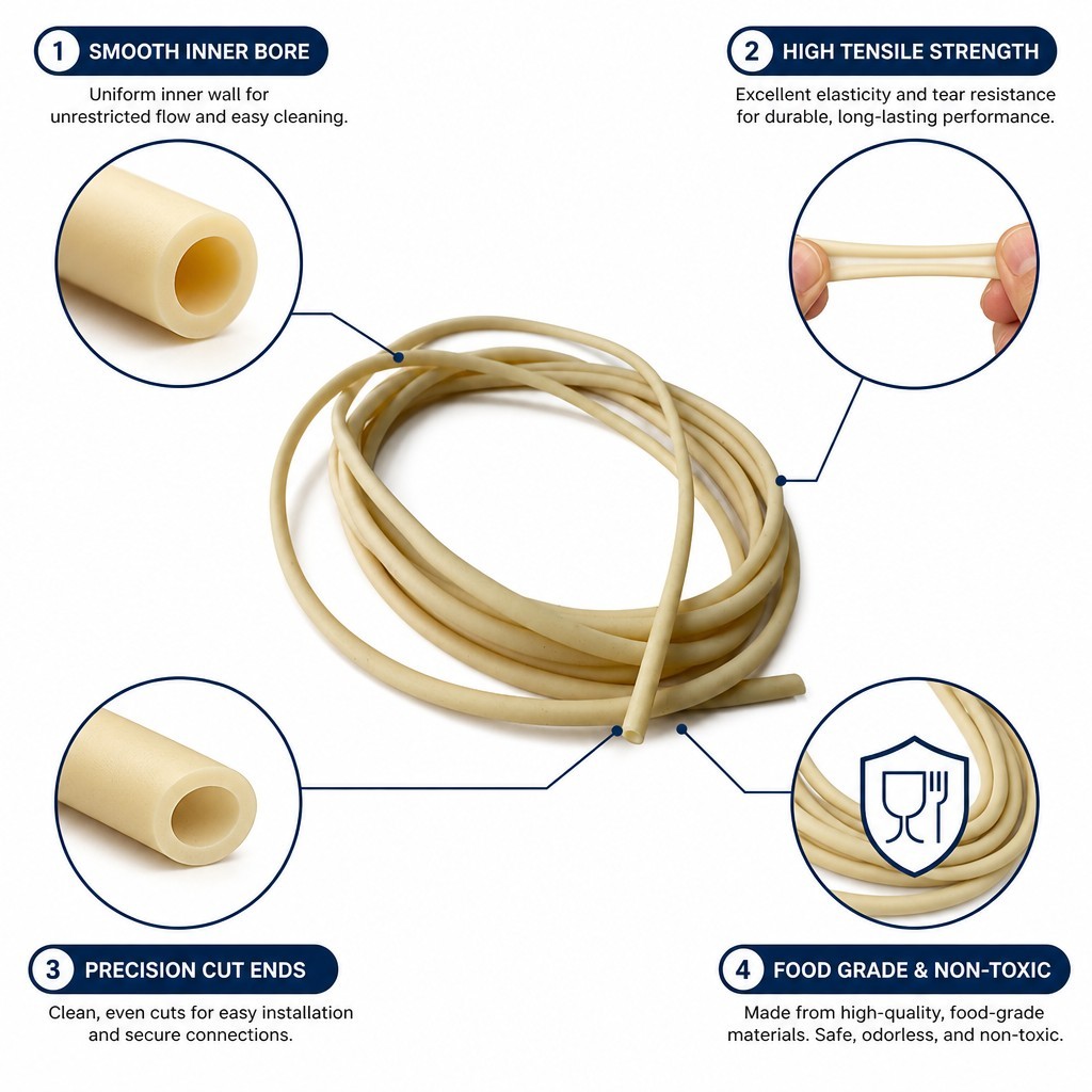 Small Diameter Food Grade Silicone Tubing product image 3