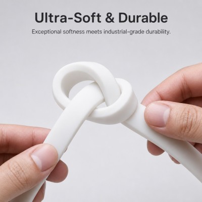 Flexible Silicone Rubber Sealing Strip - High Elasticity Custom Extruded Profile OEM/ODM