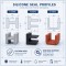Flexible Silicone Rubber Sealing Strip - High Elasticity Custom Extruded Profile OEM/ODM