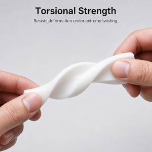 Flexible Silicone Rubber Sealing Strip - High Elasticity Custom Extruded Profile OEM/ODM