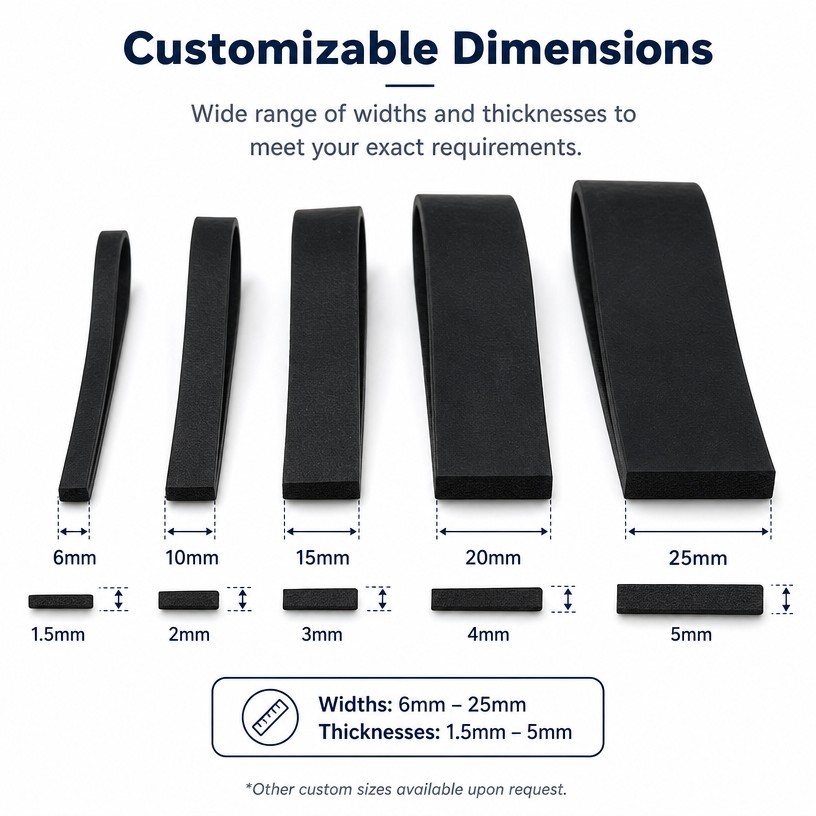 Elastic EPDM Rubber Sealing Strip product image 5