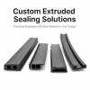 Custom Rubber Sealing Strip - Flexible Extruded Profile OEM/ODM