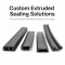 Custom Rubber Sealing Strip - Flexible Extruded Profile OEM/ODM