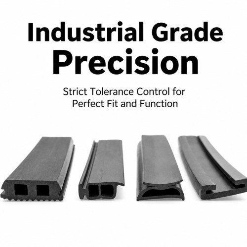 Custom Rubber Sealing Strip - Flexible Extruded Profile OEM/ODM