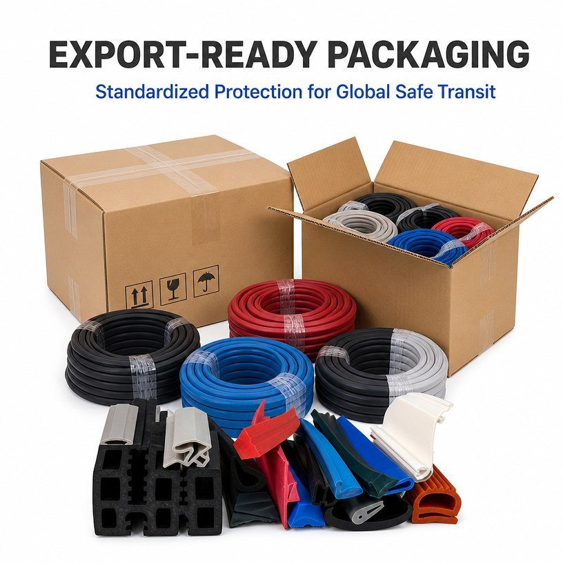 EPDM Rubber Sealing Strip - Weather Resistant Extruded Profile OEM/ODM image 7