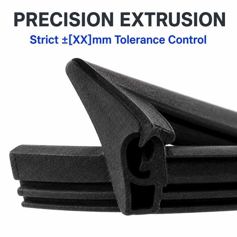 Silicone Rubber Sealing Strip - Flexible High Temperature Profile OEM/ODM image 2