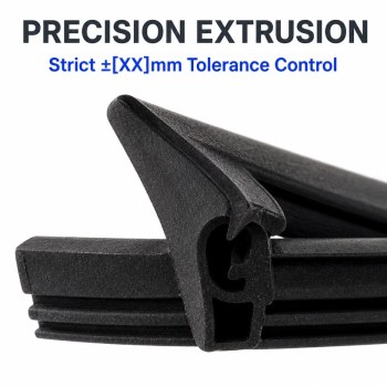 Silicone Rubber Sealing Strip - Flexible High Temperature Profile OEM/ODM