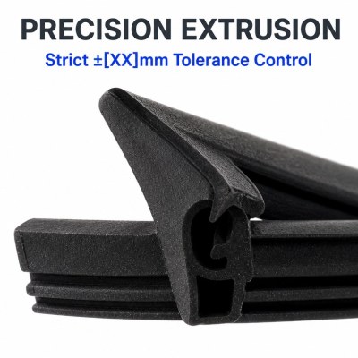Silicone Rubber Sealing Strip - Flexible High Temperature Profile OEM/ODM