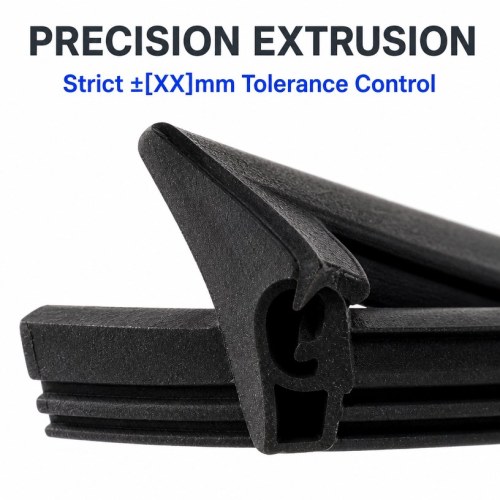 Silicone Rubber Sealing Strip - Flexible High Temperature Profile OEM/ODM