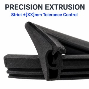 Silicone Rubber Sealing Strip - Flexible High Temperature Profile OEM/ODM