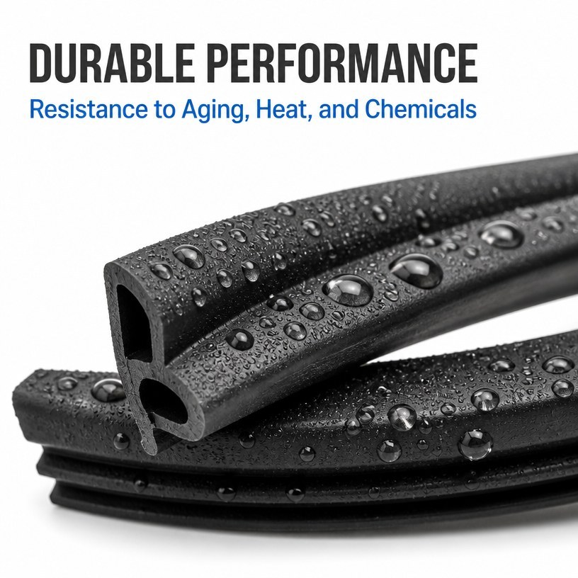 Silicone Rubber Sealing Strip - Flexible High Temperature Profile OEM/ODM image 3