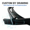 Silicone Rubber Sealing Strip - Flexible High Temperature Profile OEM/ODM
