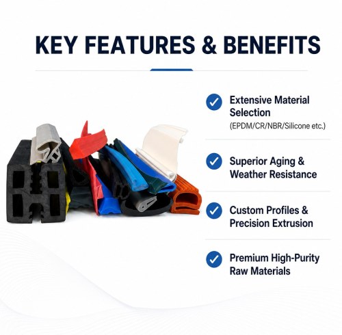 Custom Rubber Sealing Strip Solutions - Profiles, Sizes and OEM/ODM Service