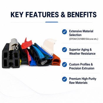 Custom Rubber Sealing Strip Solutions - Profiles, Sizes and OEM/ODM Service