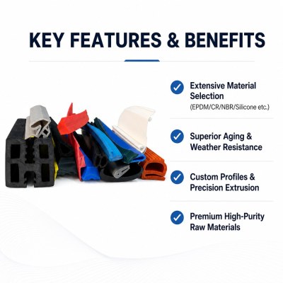 Custom Rubber Sealing Strip Solutions - Profiles, Sizes and OEM/ODM Service